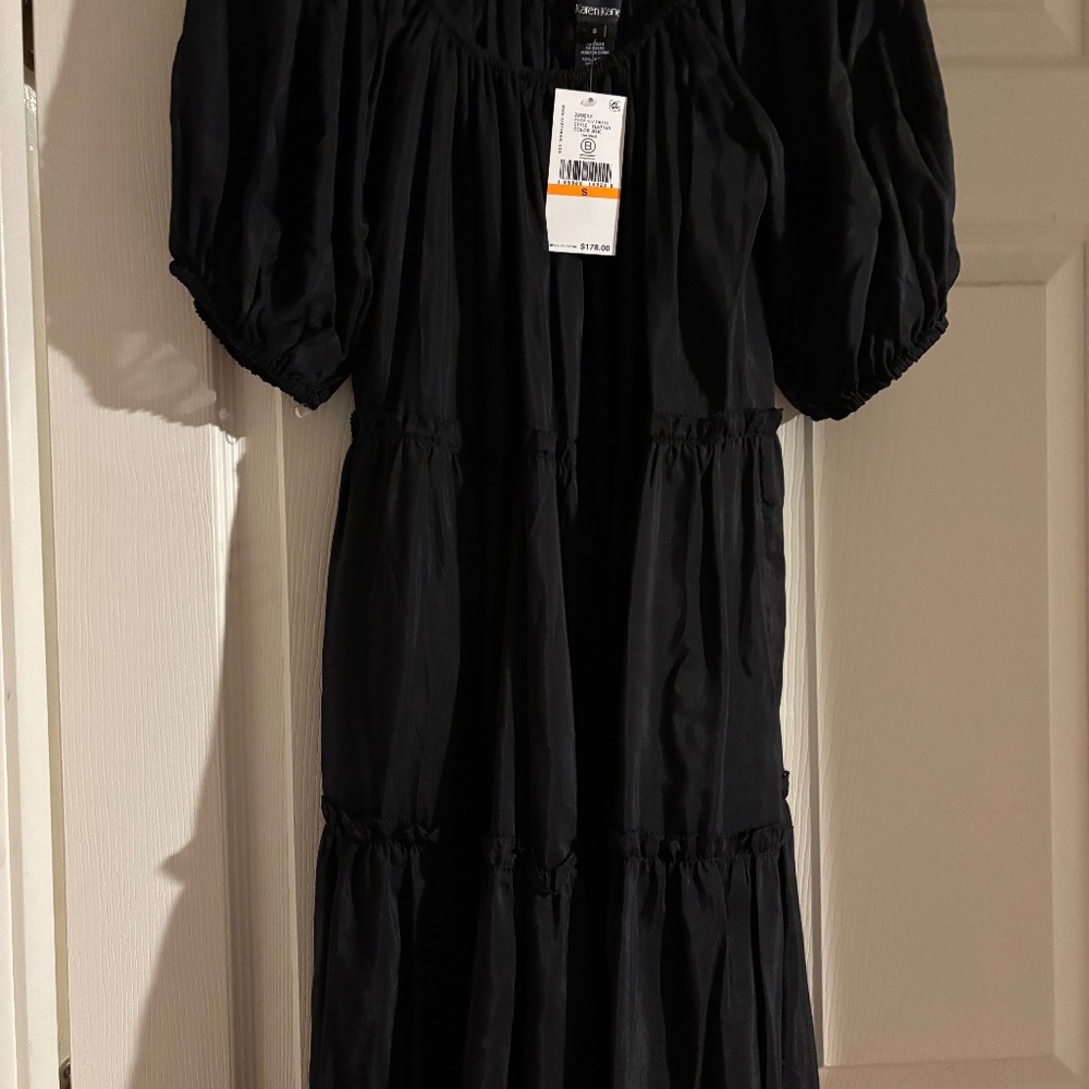 Black maxi dress. NWT